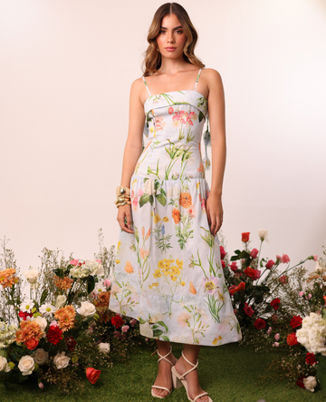 Silky Midi Dress