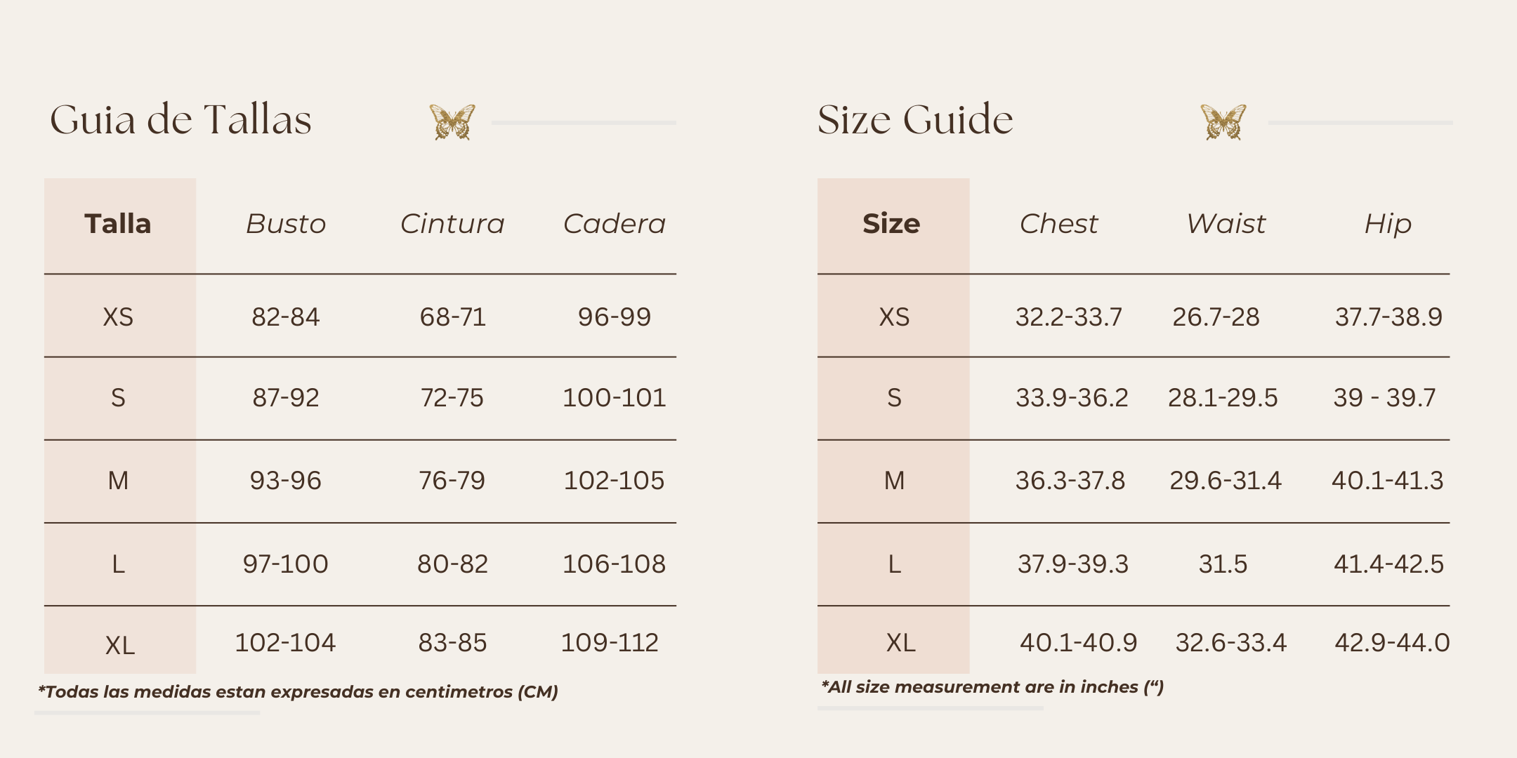 Size Guide