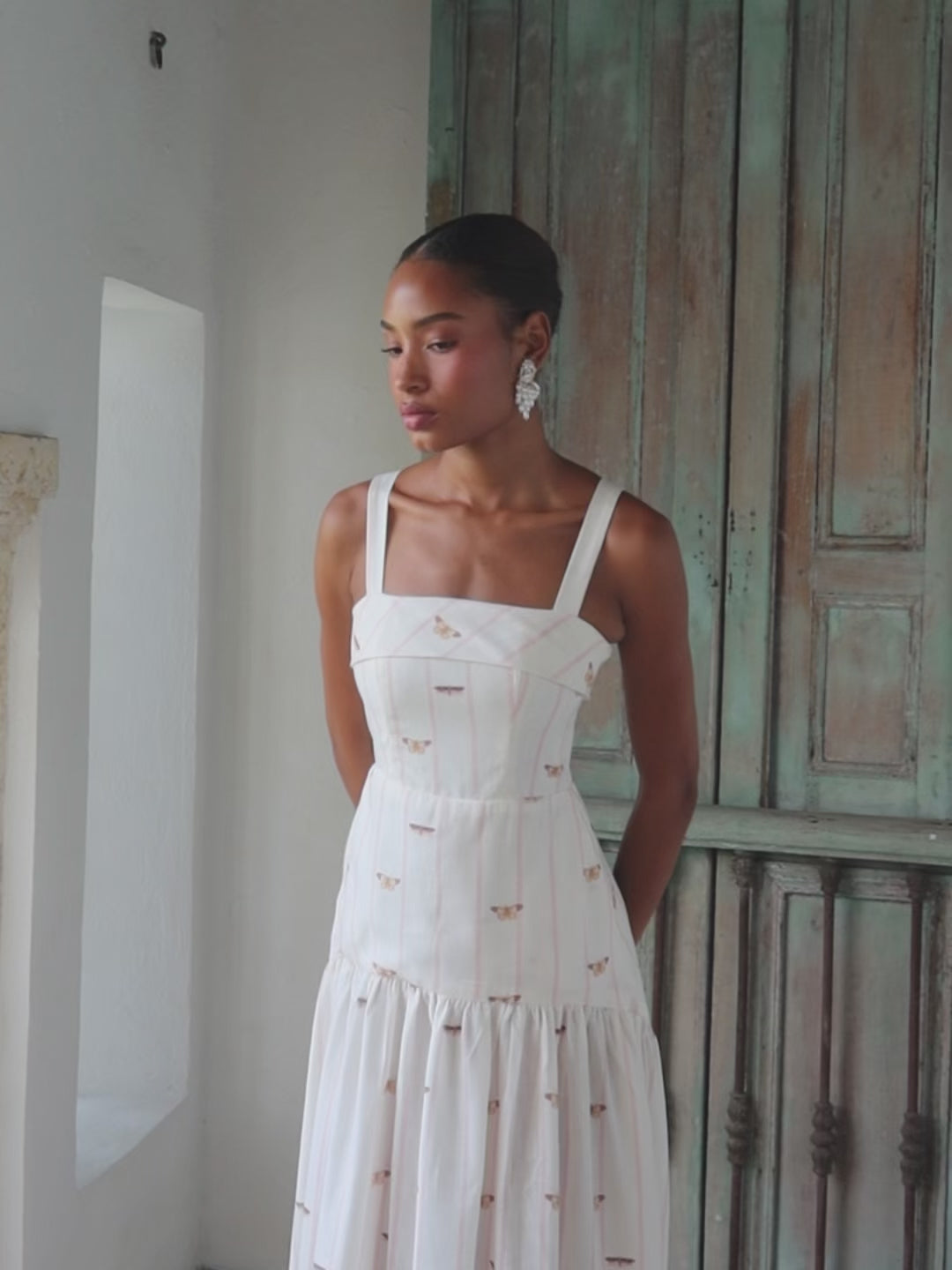 dahlia midi dress