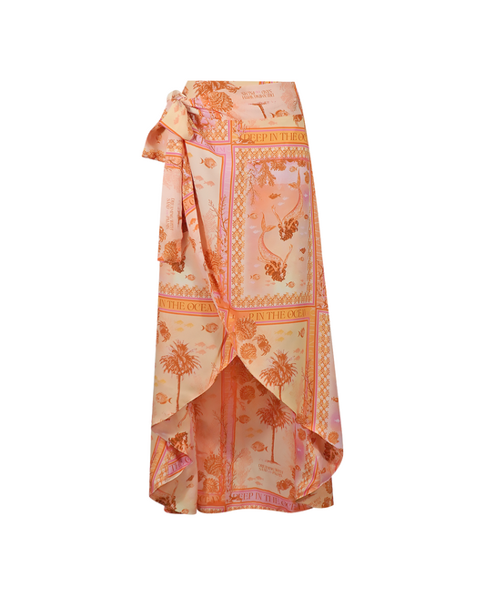 Thalassa Maxi Wrap Skirt